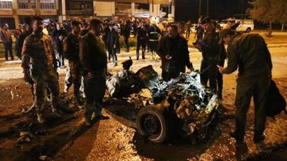 इराकी सैनिकों ने बगदाद में आईएस के आतंकी को मार गिराया